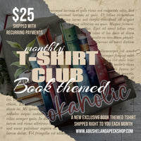 T-SHIRT CLUB - BOOK THEMED