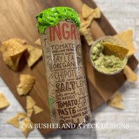 RTS - CHIPS AND GUACAMOLE DRIP TUMBLER